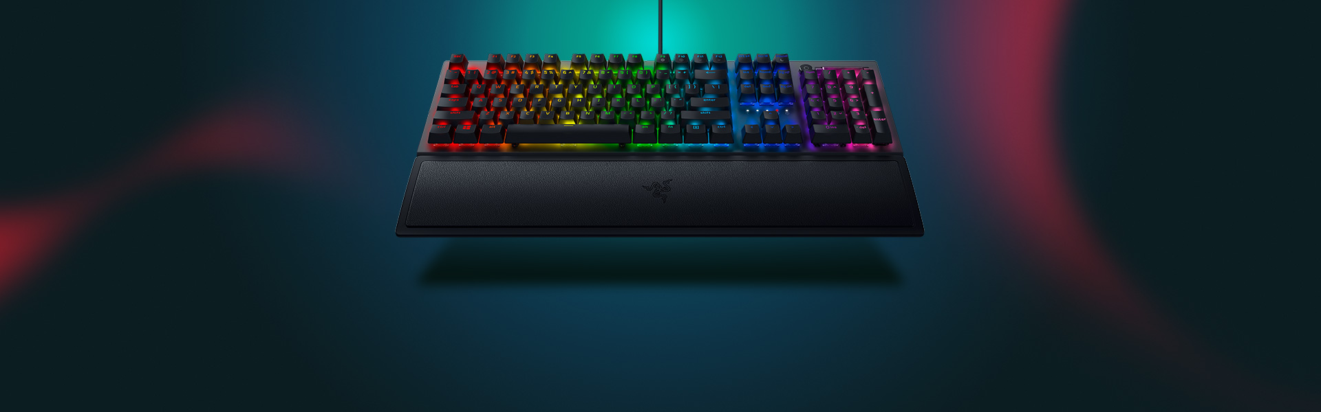 Bàn phím Razer BlackWidow V3 (USB/Green switch) (RZ03-03540100-R3M1)   có thiết kế kim loại chắc chắn